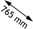 765 mm